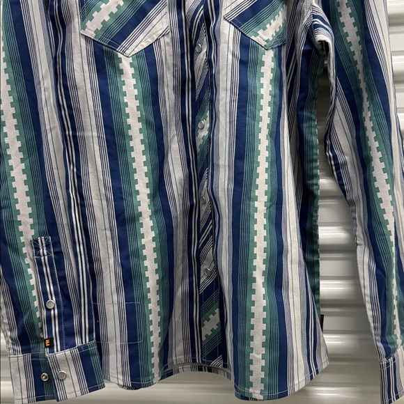 CODY JAMES MEN'S FR LIGHTWEIGHT SOLID LONG SLEEVE SNAP WORK SHIRT - Picture 3 of 7